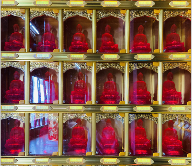 醴陵青云禪寺萬佛墻施工記：師父好評，是我們前行的動(dòng)力，功德無量！